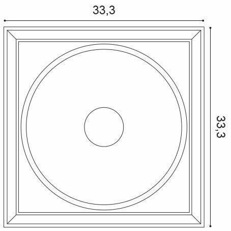 3D-Paneel W122 Orac Decor Autoire Zierelement-W122