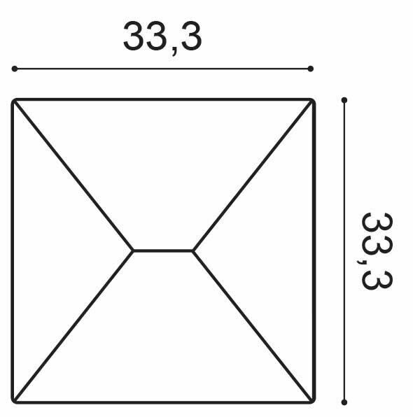 3D-Paneel W106 Orac Decor Envelop Zierelement-W106