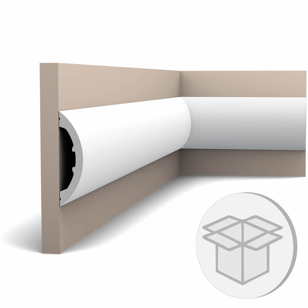 12er Stuckleisten Box P3070 Wandleiste Orac Decor Radius Ulf Moritz-P3070-VE