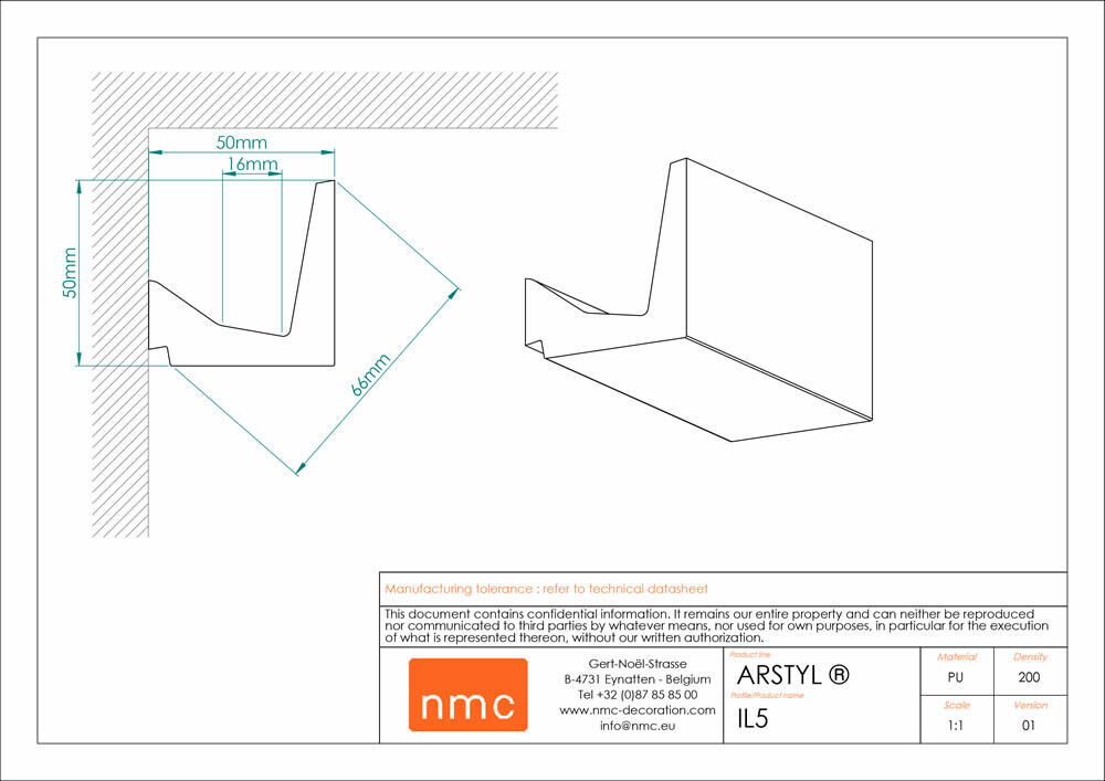 Lichtleiste NMC IL5 Noel Marquet Deckenleiste IL 5-x13-IL5.1M