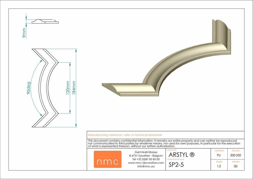 Bogen 4er Set NMC SP2-5 Noel Marquet Feinprofil-x13-SP2-5