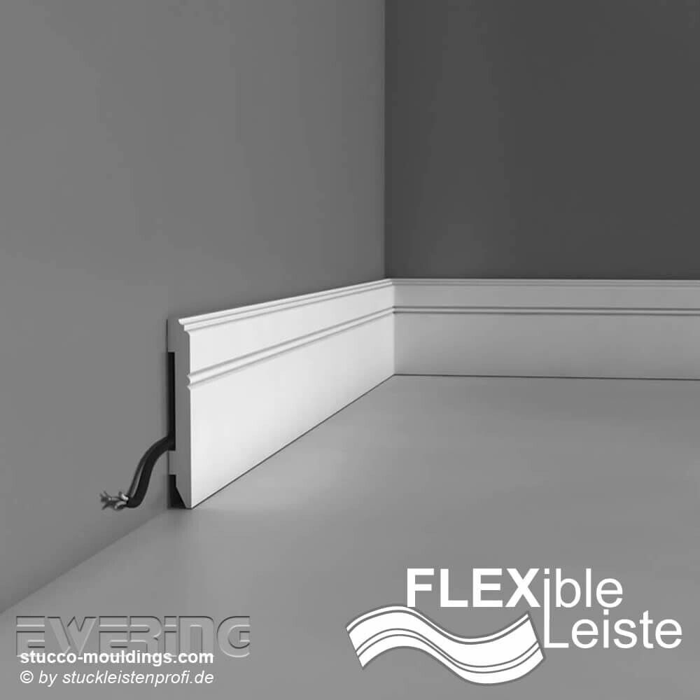 Flexible Fußleiste SX105F Orac Decor Stuckleiste-SX105F