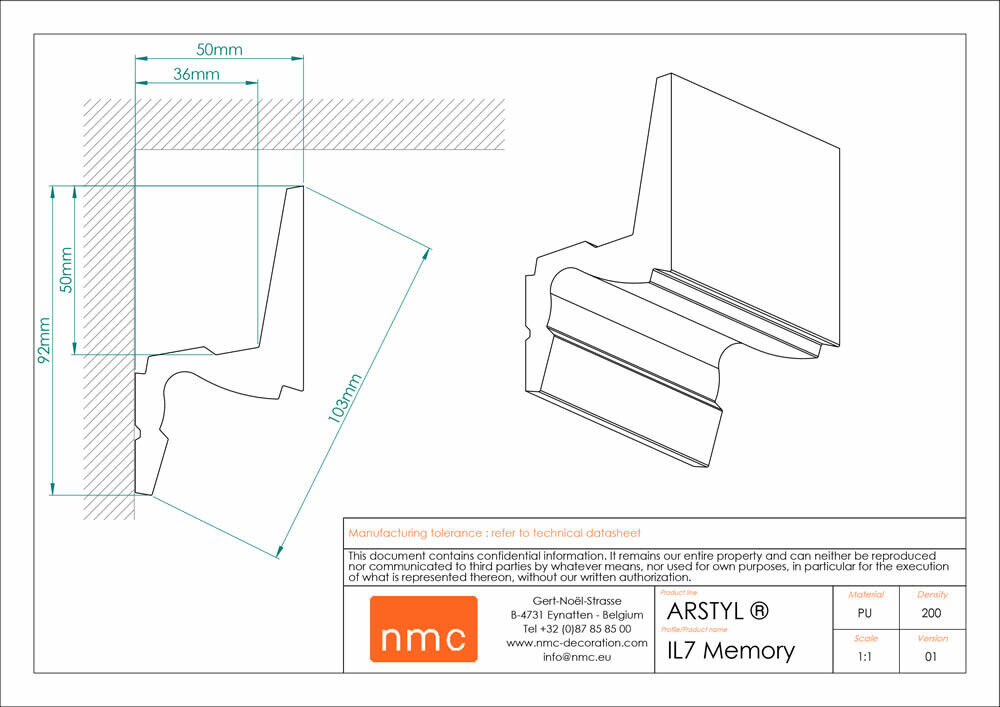 Lichtleiste NMC IL7 Noel Marquet Deckenleiste Memory IL 7-x13-IL7.1M