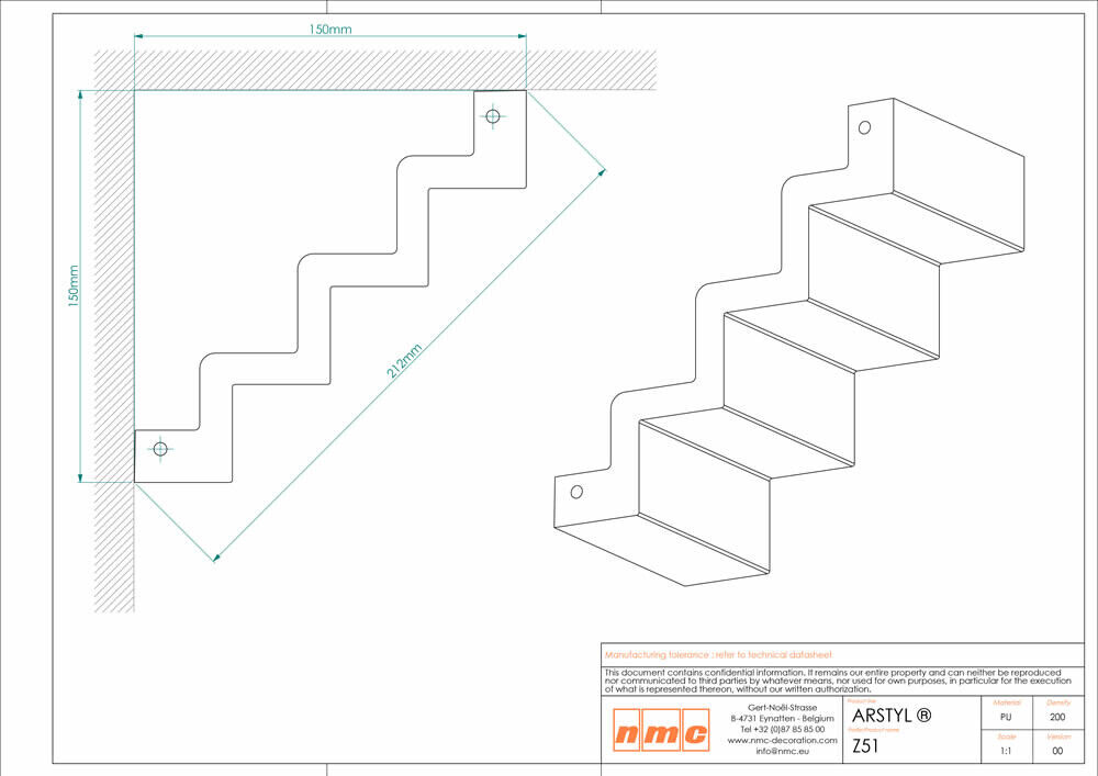 Deckenleiste NMC Z51 Noel Marquet Stuckleiste-x13-Z51.1M