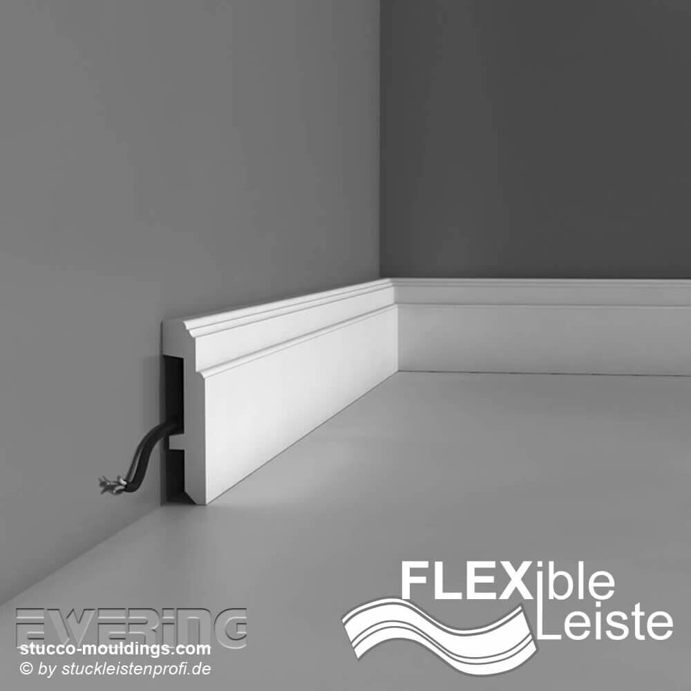 Flexible Fußleiste SX155F Orac Decor Stuckleiste-SX155F