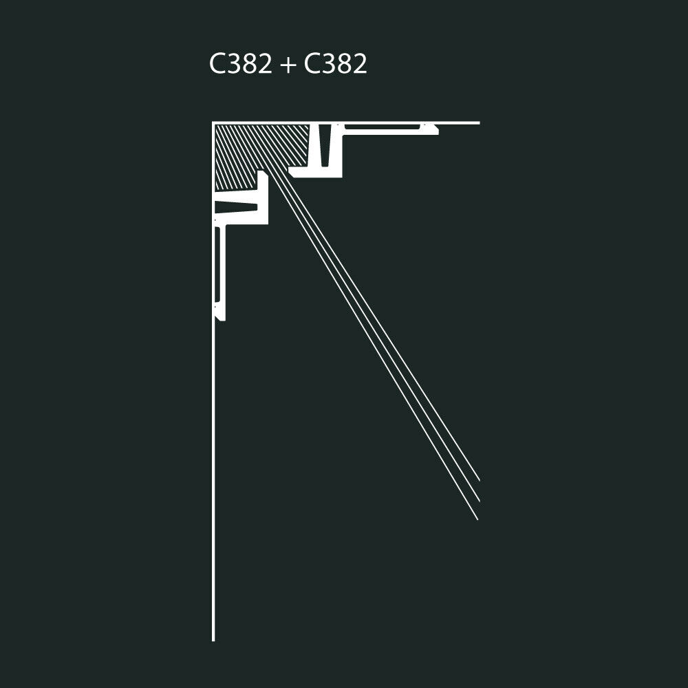 Deckenleiste C382 Orac Decor L3 Linear LED Lightning-C382.1M