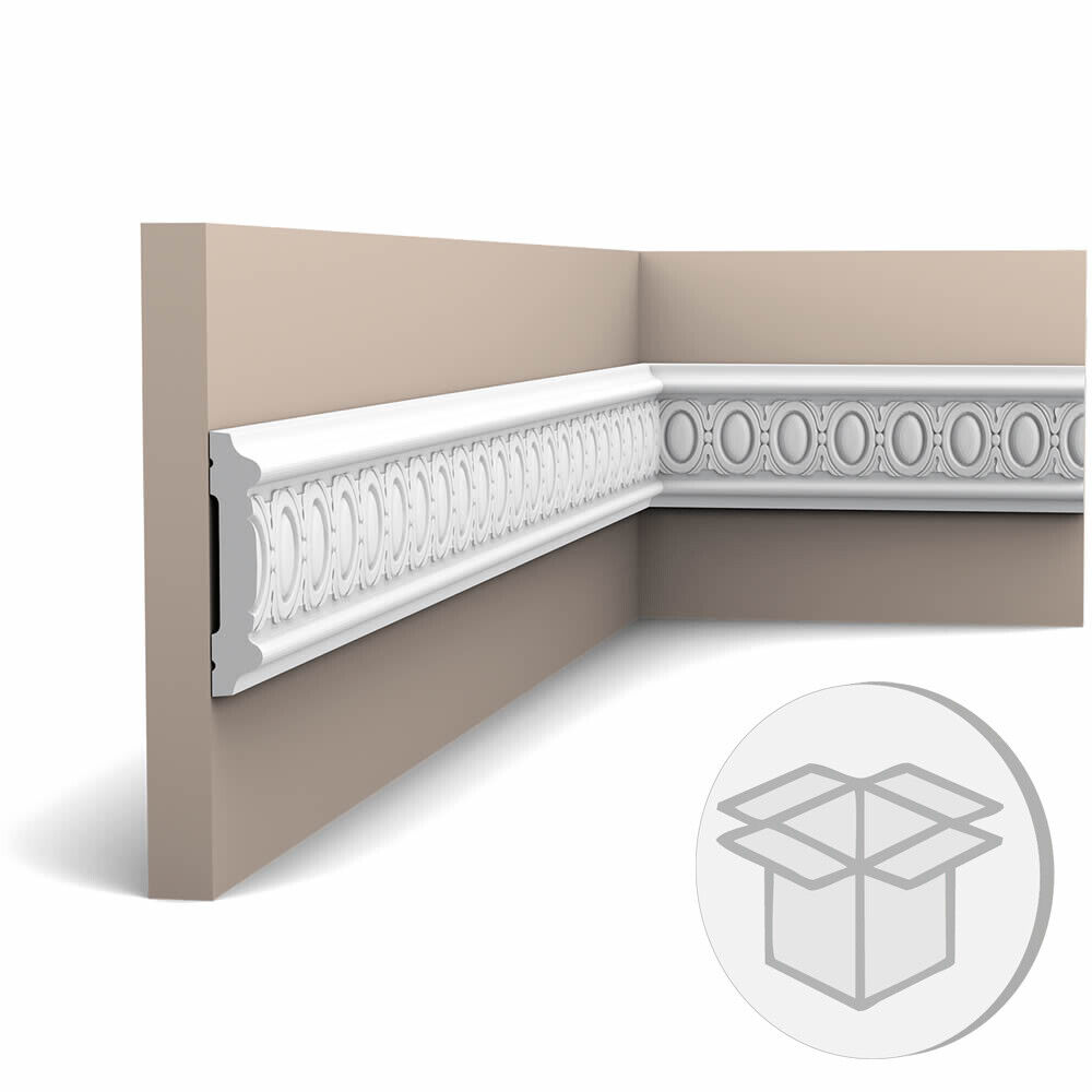 14er Stuckleisten Box P7030F Flexible Wandleiste Orac Decor Stuckleiste-P7030F-VE